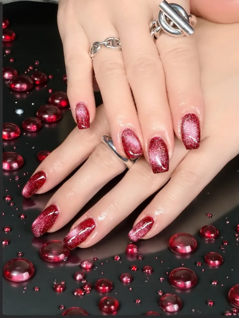 マグネットorフラッシュネイル