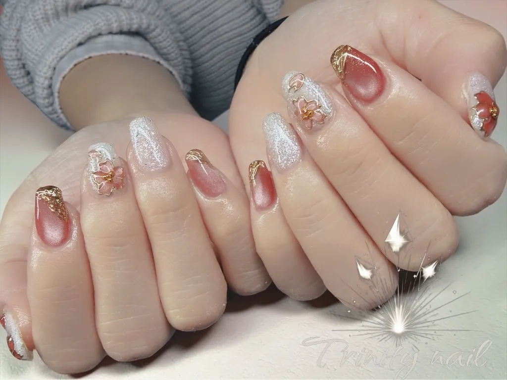 定額デザイン＊桜ネイル