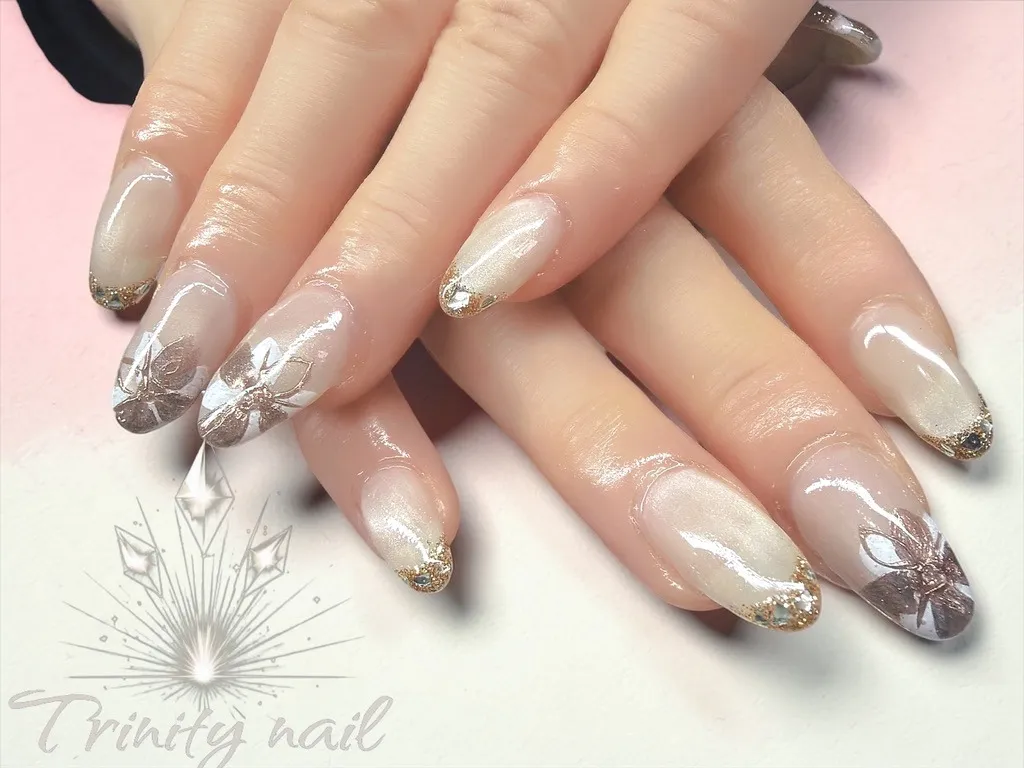 お持ち込みデザイン＊１２０分コース＊フラワーネイル